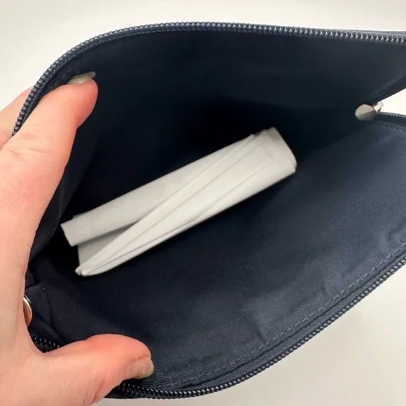 Coach Black Wristlet with Bold Red Design with COA - Picture 3 of 3